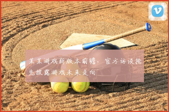 某某游戏新版本前瞻，官方访谈抢先披露游戏未来走向